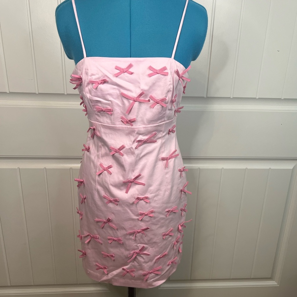 The Brynne 3D Spaghetti-Strap Dress by Maeve Sz 4